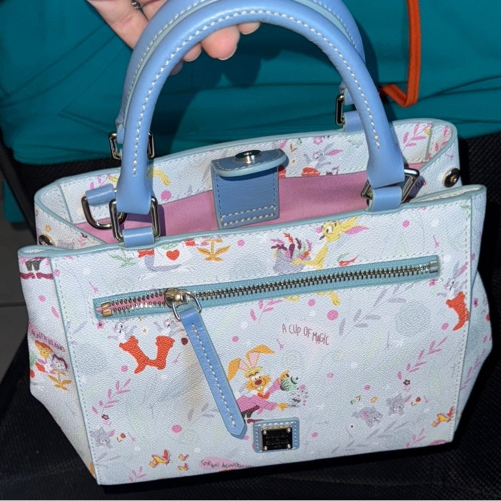 NWOT - Dooney & Bourke A CUP OF MAGIC - Rabbits DISNEY Purse Satchel